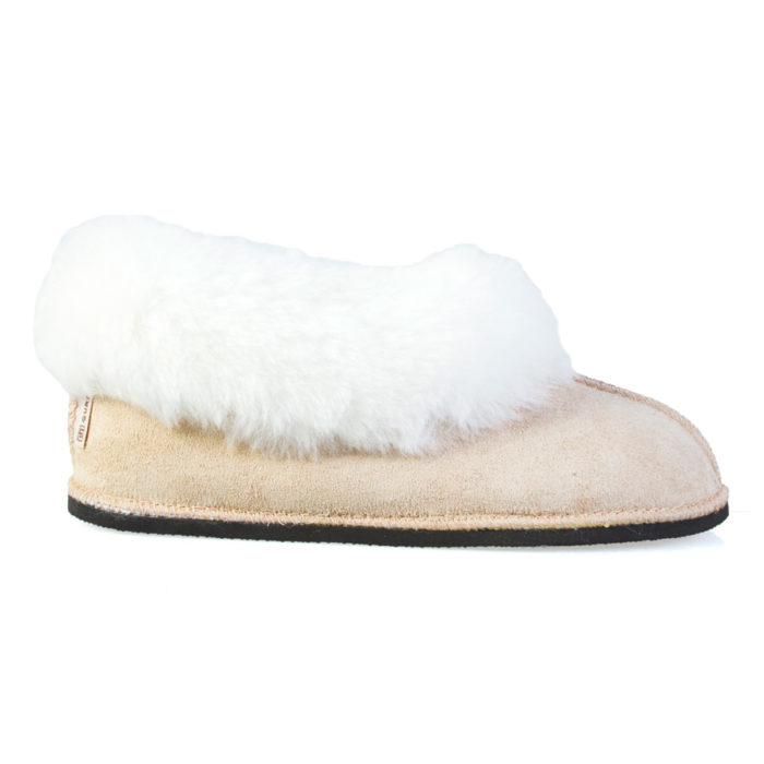 Gurmuki Sheepskin Slippers are Handmade of 100 % Leather Suede 100% Sheep's wool lining and sheepskin collar. The Design is for Comfort and versatility ! All Gurmuki Products are Handmade with Love, Proudly South African !