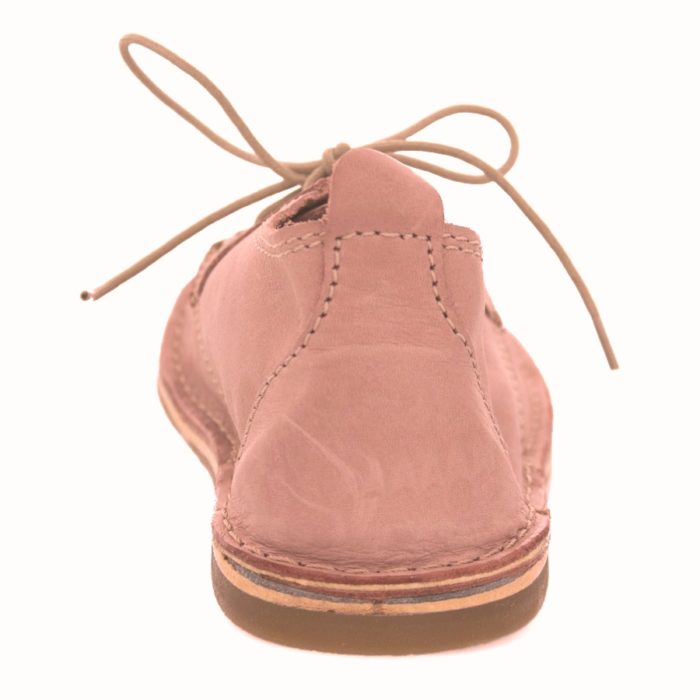 Gurmuki Hand Made Genuine Leather Ladies Vellies Veldskoen - Dusty, Smokey Pink